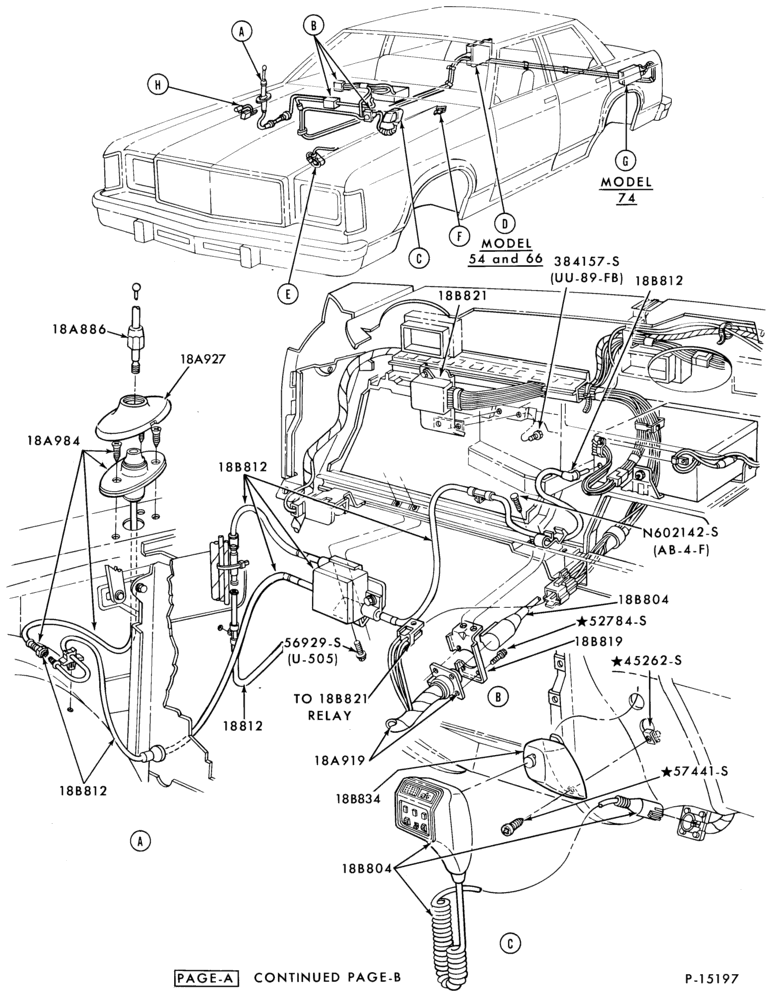 Схема AIR CONDITIONER-related parts- Page A