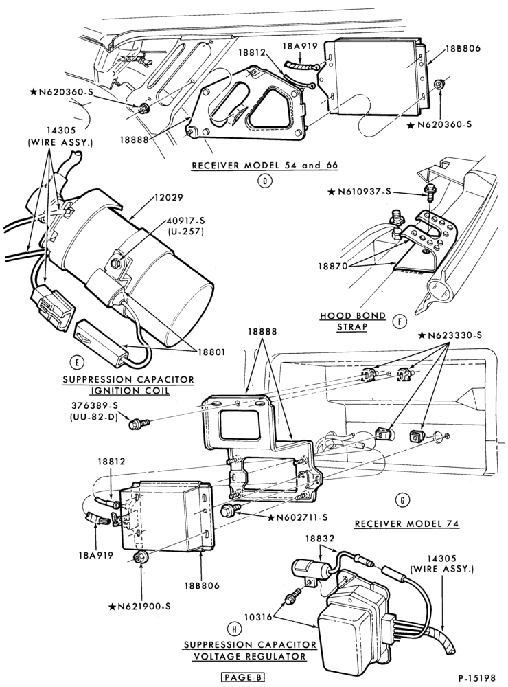 Схема AIR CONDITIONER-related parts- Page B