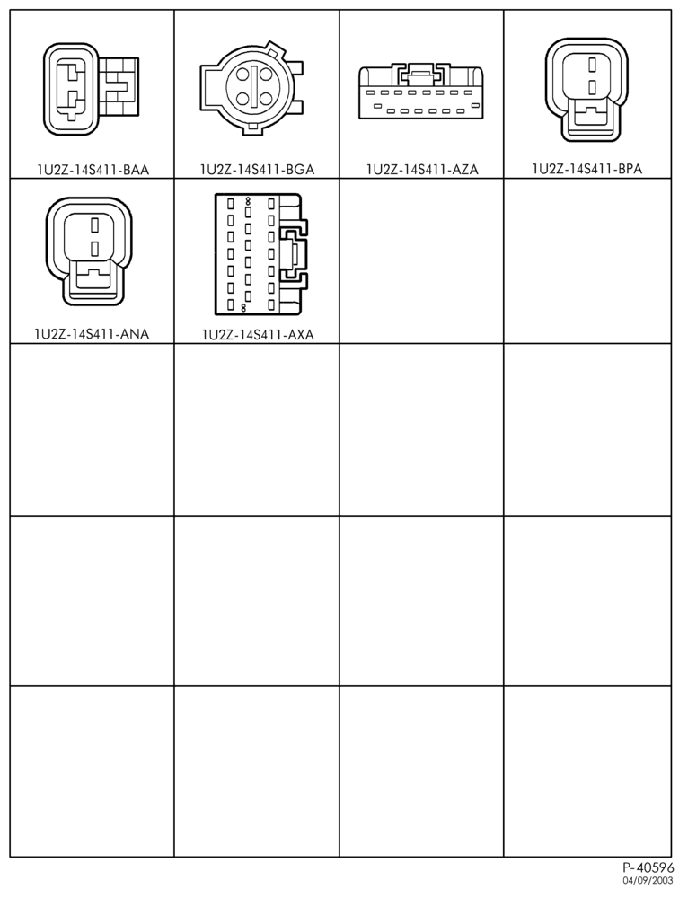 Схема ELECTRICAL SYSTEMS-Pigtail wiring kit - Page B-E150/350