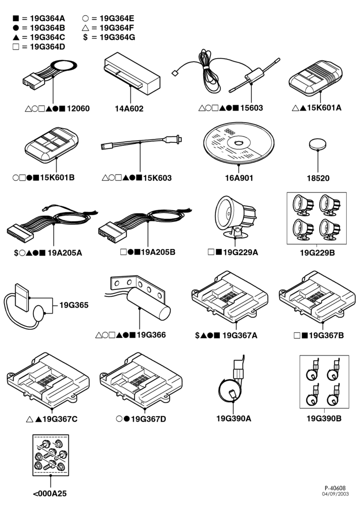 Схема ELECTRICAL SYSTEMS-Dealer installed remote start kits - powercode