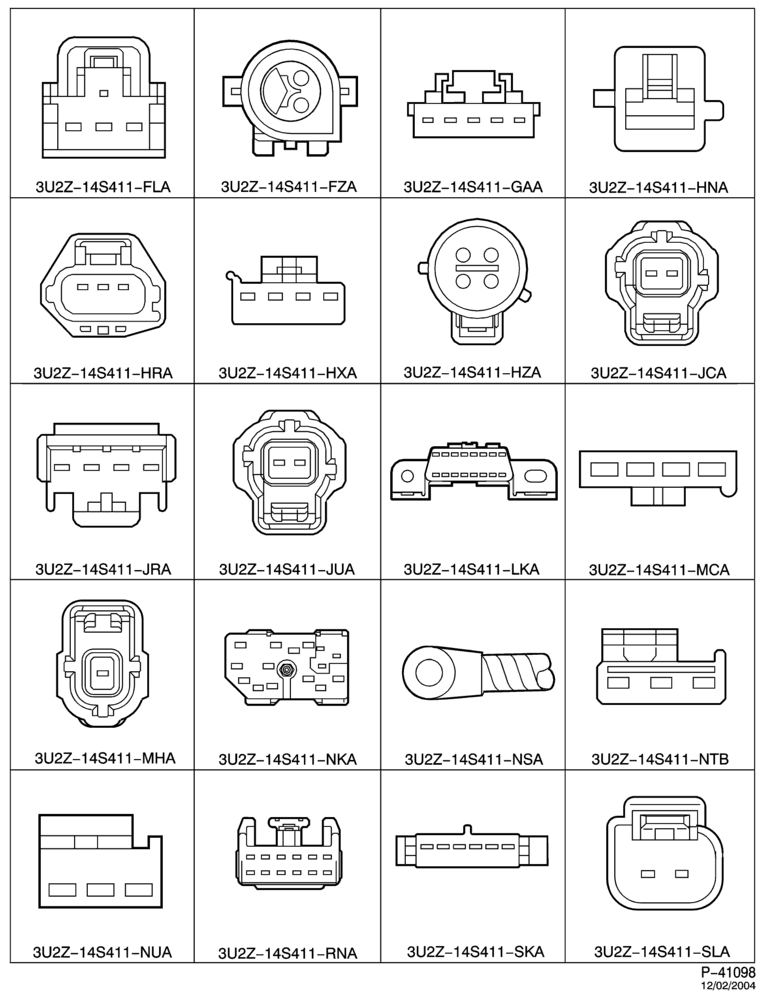 Схема ELECTRICAL SYSTEMS-Pigtail wiring kit - Page E-F250SD/550SD
