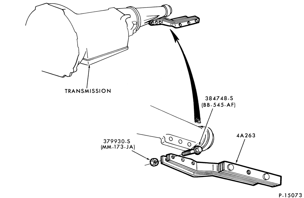 Схема REAR AXLE-DRIVE LINE VIBRATION DAMPER - trans. mounted