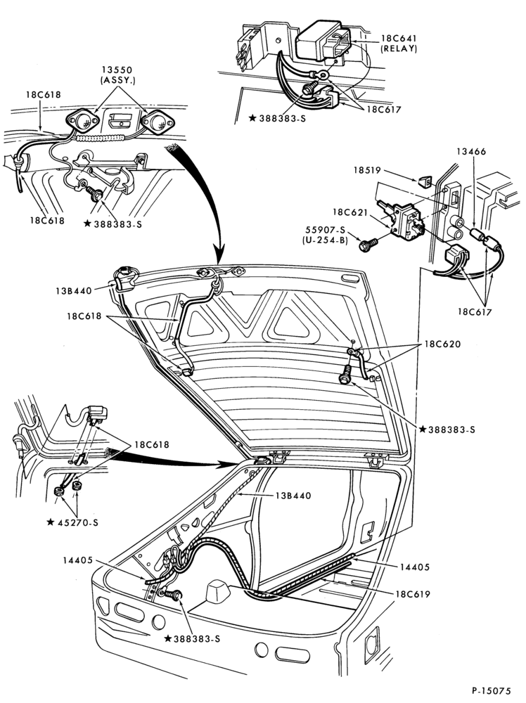 Схема AIR CONDITIONER-Heated back window