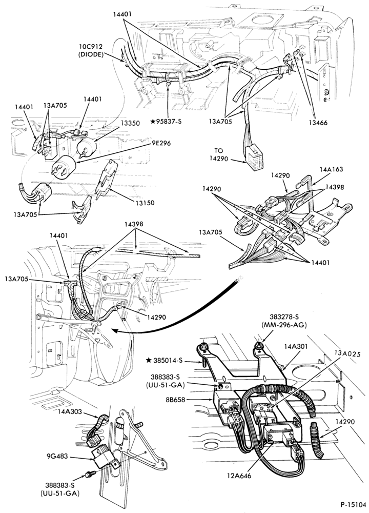 Схема ELECTRICAL SYSTEMS-Turbo - wiring system - Page- Page-C