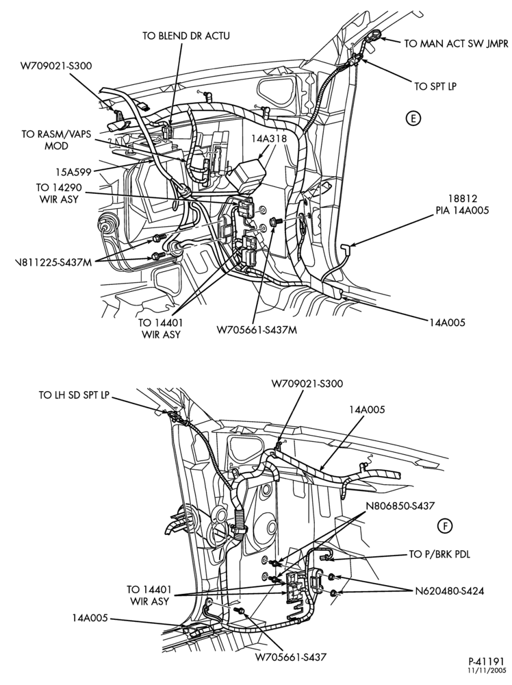 Схема ELECTRICAL SYSTEMS-Wiring system - Police - Page C