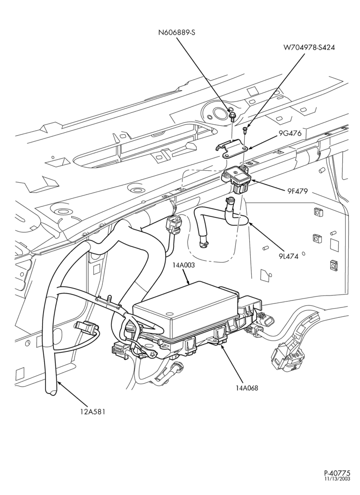 Схема ELECTRICAL SYSTEMS-Map sensor, fuse junction panel & wiring-E250/450