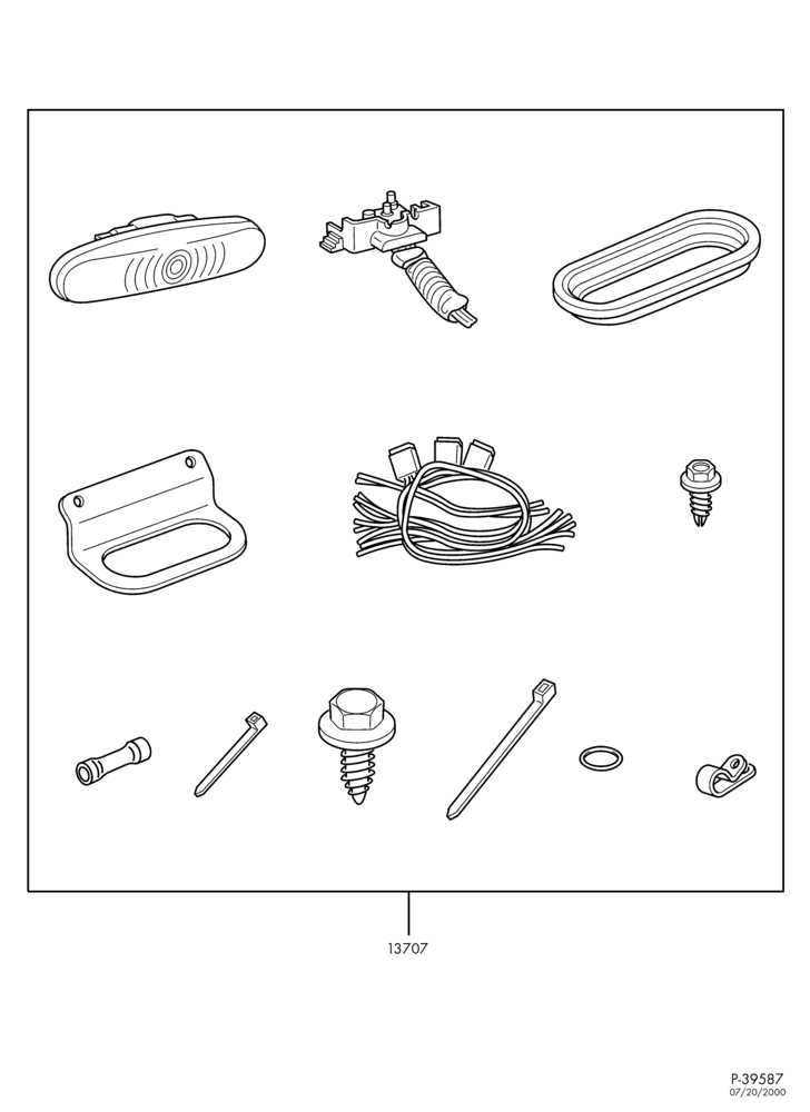 Схема LAMPS-Valet/security lighting kit