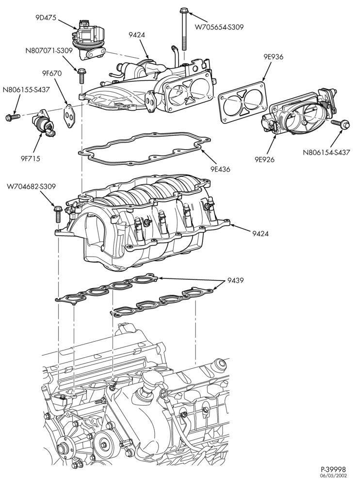 Схема FUEL SYSTEM AND CALIBRATION-Fuel injection manifold, injectors, valves & related parts - Marauder