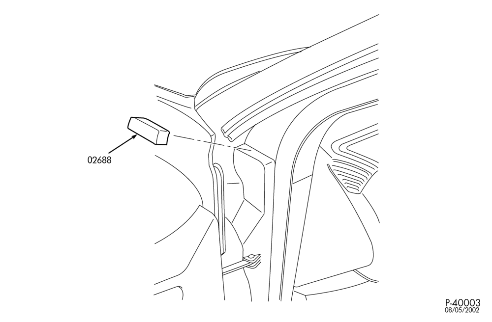 Схема SOFT, INTERIOR TRIM-Door insulator