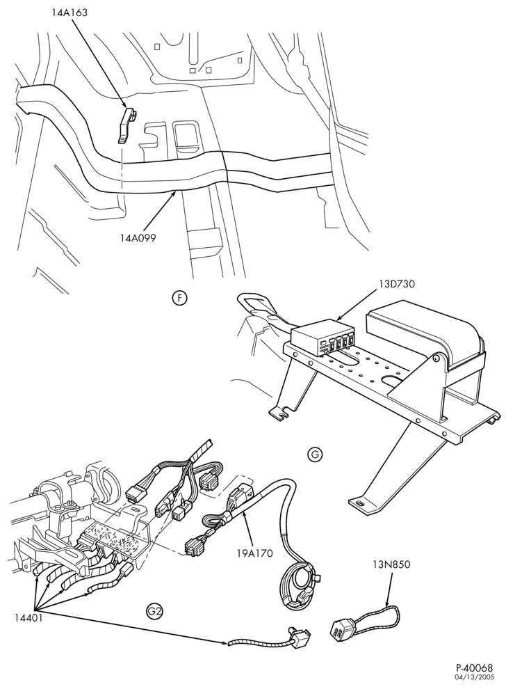 Схема ELECTRICAL SYSTEMS-Wiring system - Police - Page D