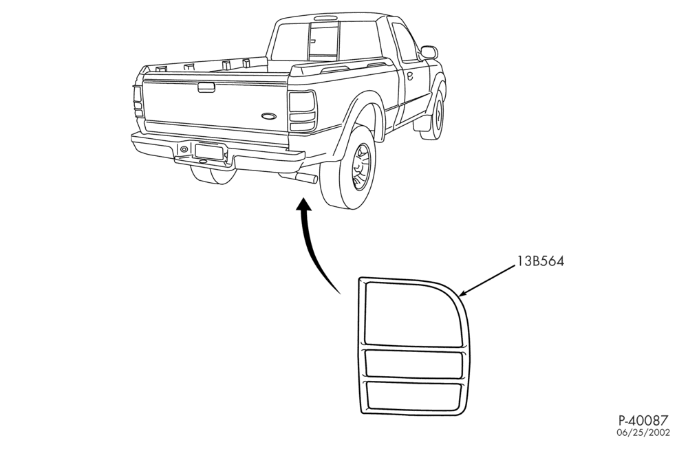 Схема LAMPS-Rear lamp accessory - tail lens guard-R