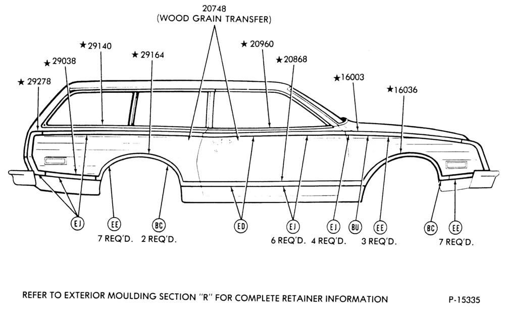 Схема SIDE - BODY TYPE 73