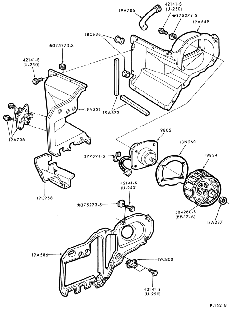 Схема AIR CONDITIONER-Heater- engine compartment