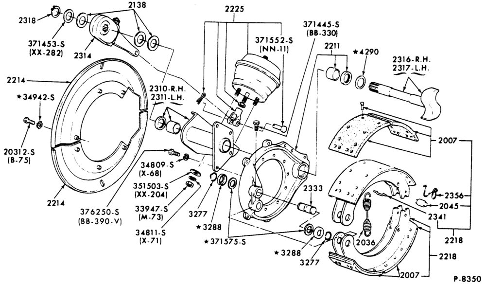 Схема BRAKE WHEEL CYLINDERS-(1980)-Rockwell (Timken)-F-FT800
