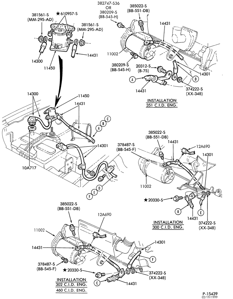 Схема ELECTRICAL SYSTEMS-Battery wiring & related parts-U150