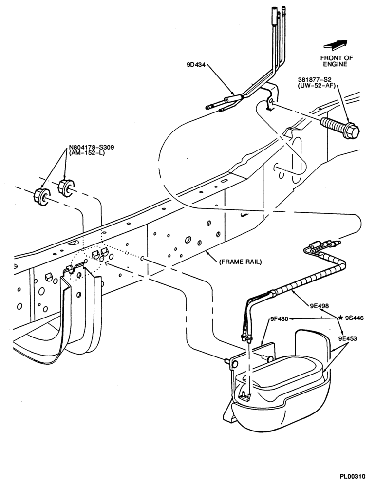 Схема 10 CYL. 6.8L-EGR vacuum reservoir & related parts