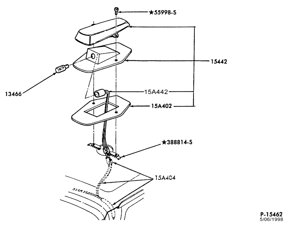 Схема LAMPS-Marker lamp-roof mounted-B600/700