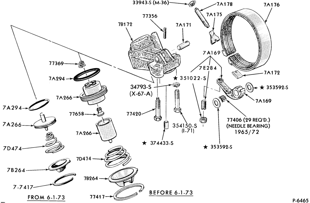 Схема C/M TYPE - FMX - INTERNAL PARTS-(rear) - typical-A,MA
