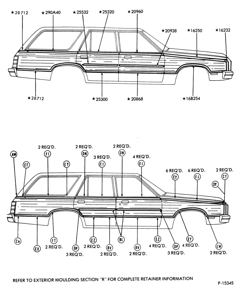 Схема SIDE - BODY TYPE 74 SQUIRE