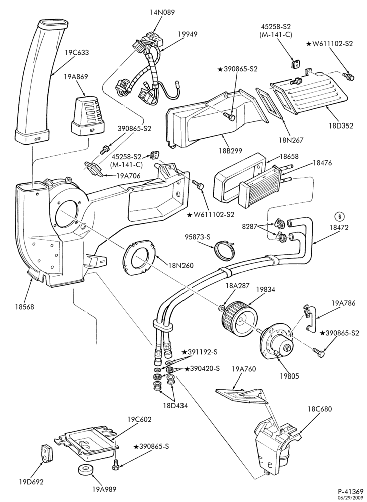 Схема HEATERS-Heater parts - auxiliary-E150/450