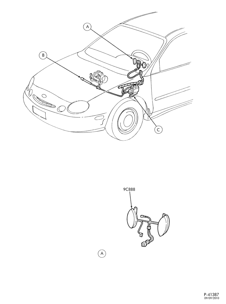 Схема 6 CYL. 3.0L - DOHC-Speed control - Page A