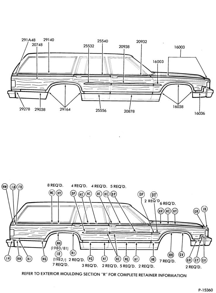 Схема BODY SIDE - BODY TYPE 74