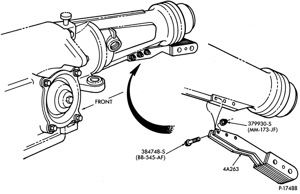 Схема DRIVELINE VIBRATION DAMPER-DRIVELINE VIBRATION DAMPER- transmission mounted-R