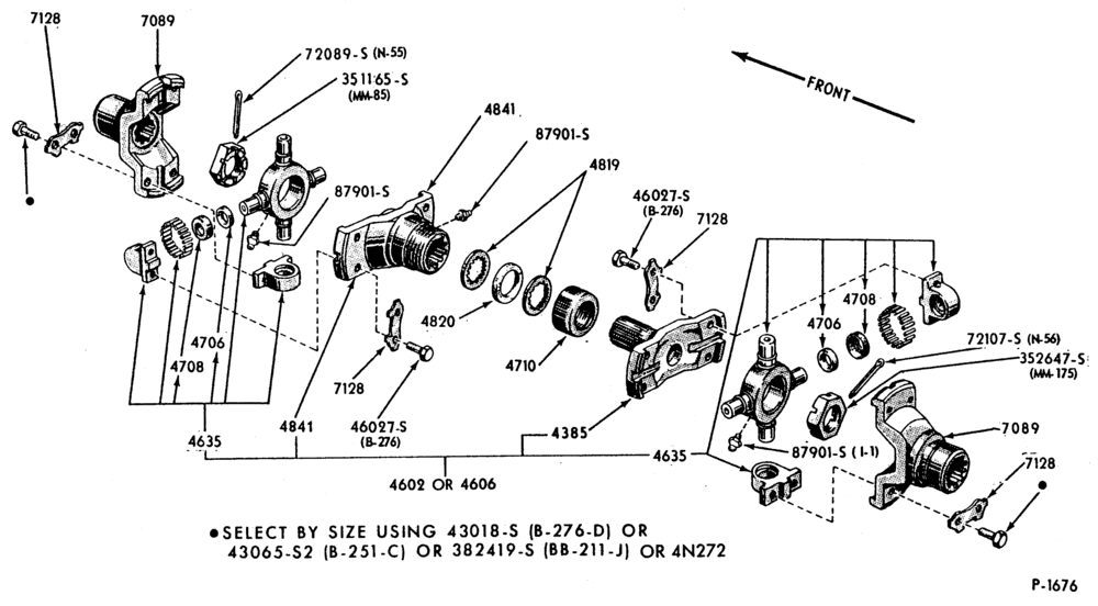 Схема INTER-TRANSMISSION DRIVESHAFT--CL-CLT-L-LA-LN-