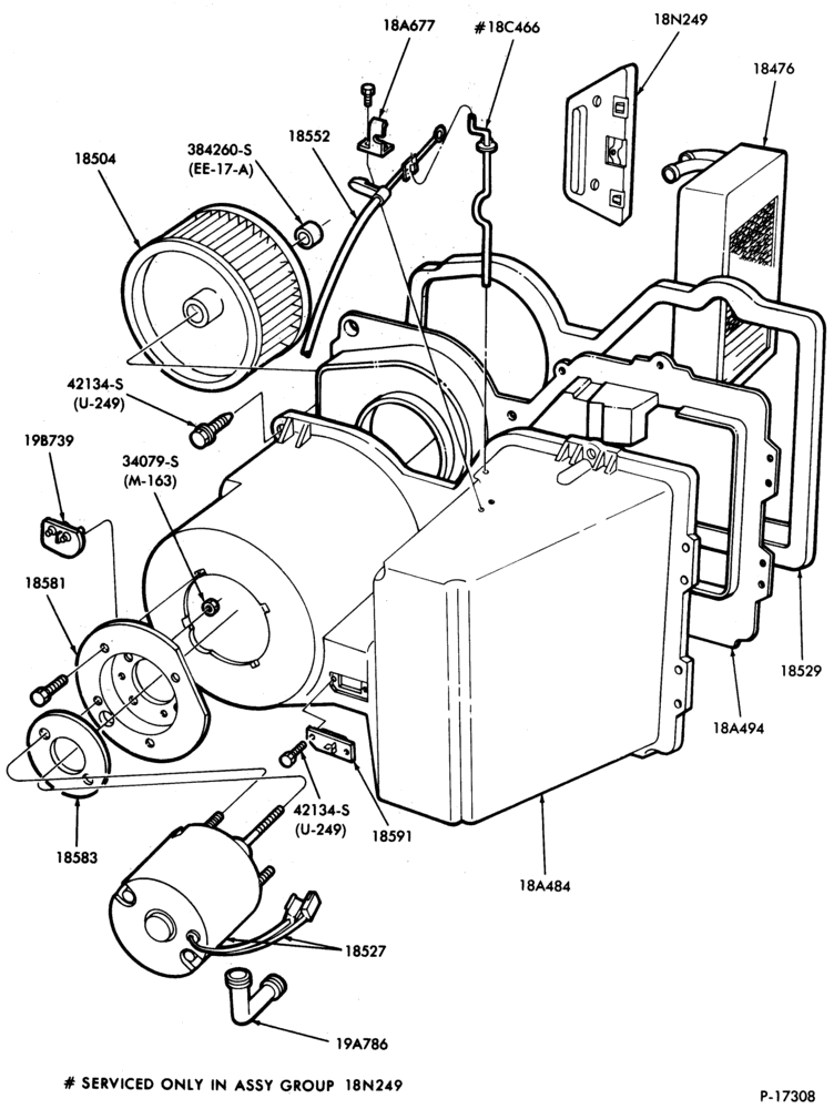 Схема HEATERS-(1982/)         -"From 3/82"-F-FT600/900