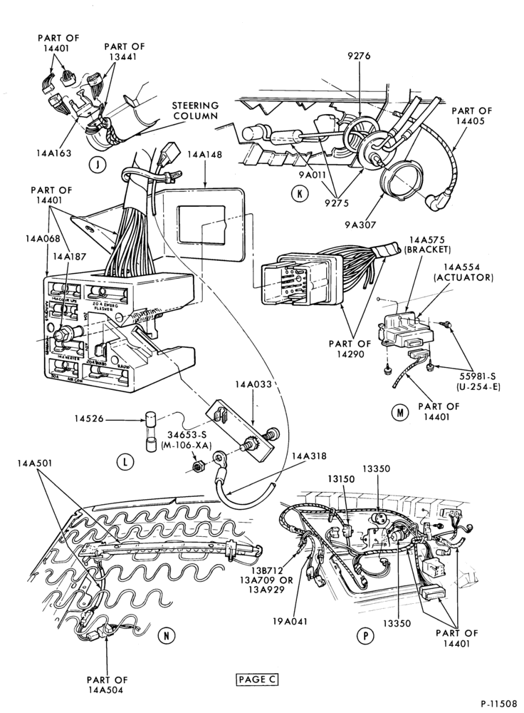 Схема ELECTRICAL SYSTEMS-Wiring system - Page- Page-C