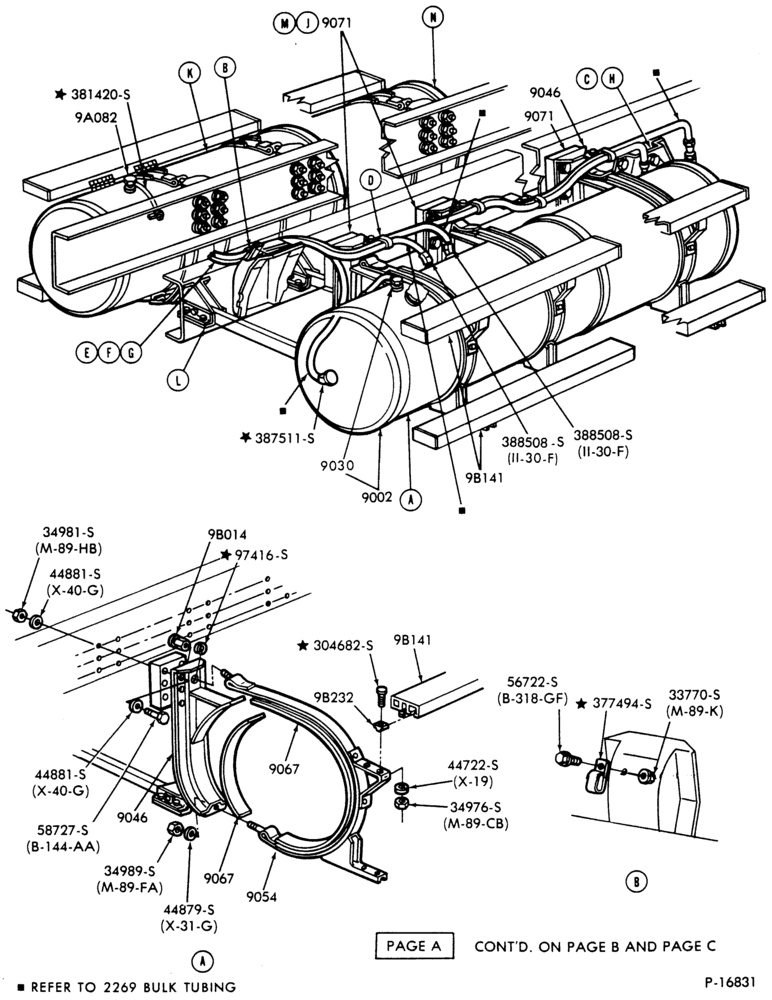 Схема DETROIT 8V-92T-cyl. tanks - Page A