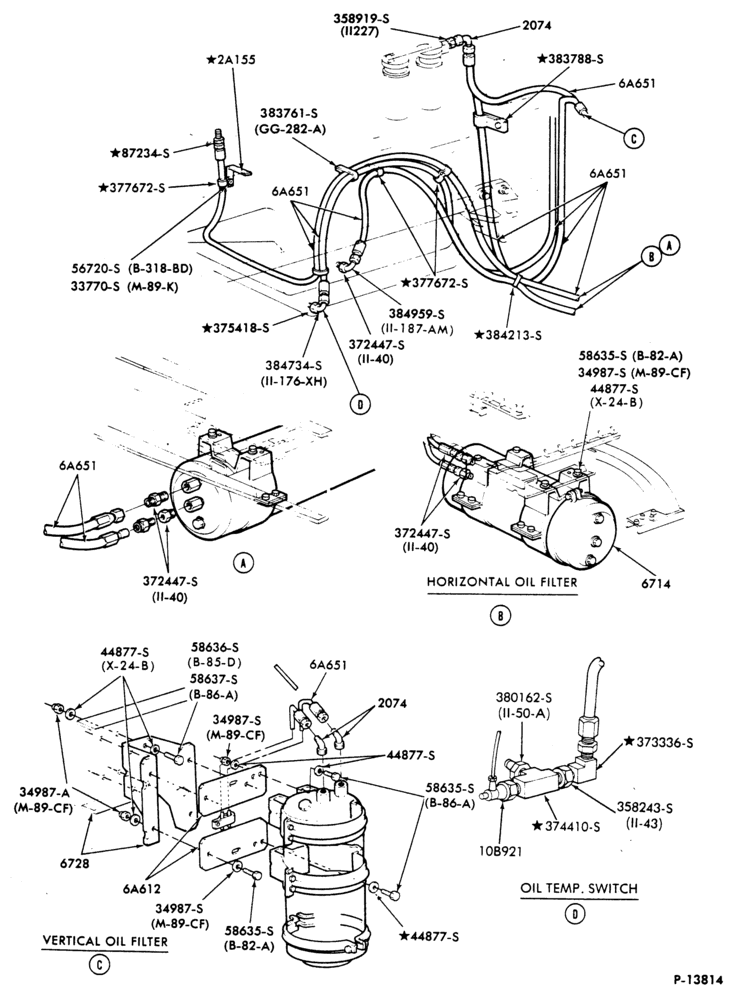 Схема 6 CYL. 14.6L (893 C.I.D.) DIESEL-CL-CLT900