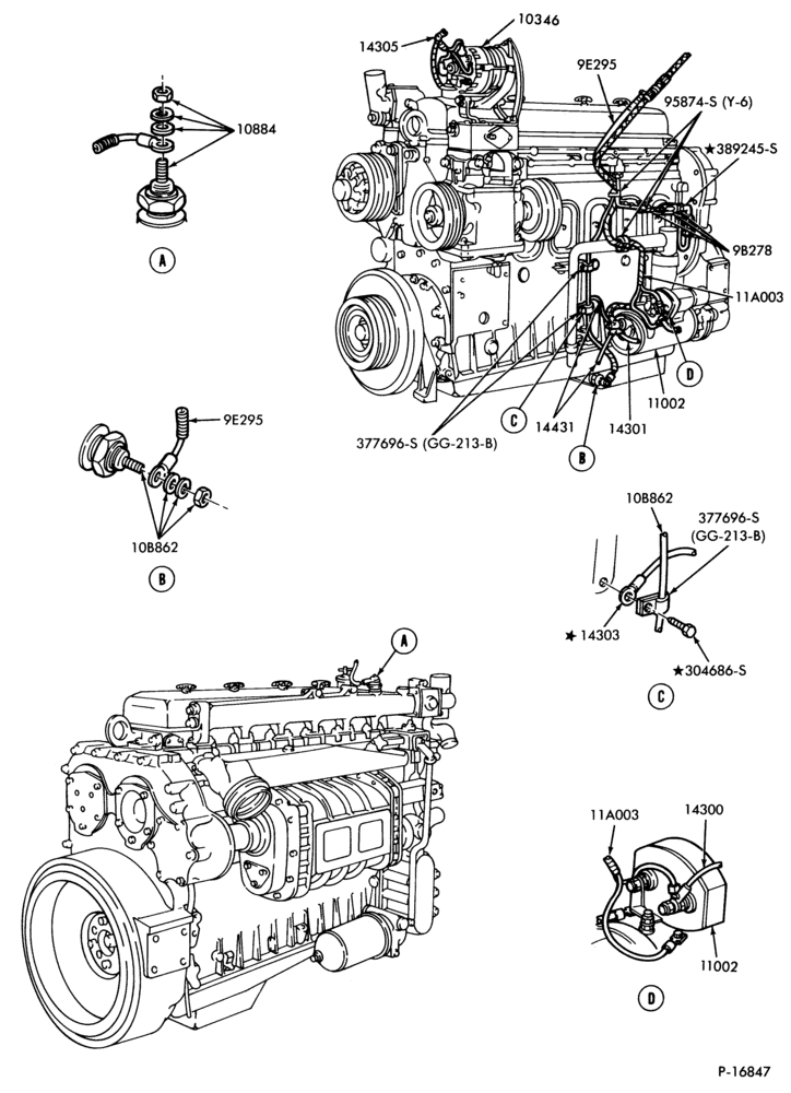 Схема IGNITION SYSTEMS-(1980/86)-6 cyl. 426 (6-71) Detroit Diesel-L-LN-LNT-LT-LTS900