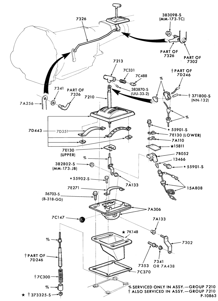 Схема C4 TYPE - EXTERNAL PARTS--G,MG,L,ML,MV