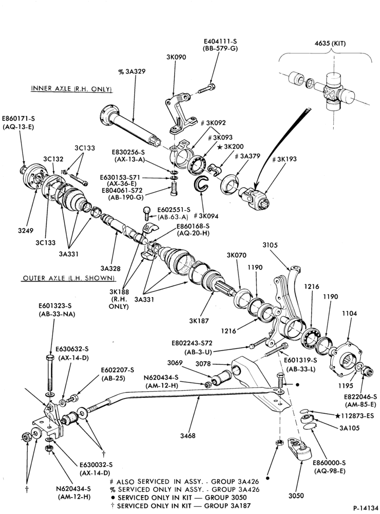 Схема FRAME-FRONT SUSPENSION ARMS, BRACKETS and RELATED PARTS