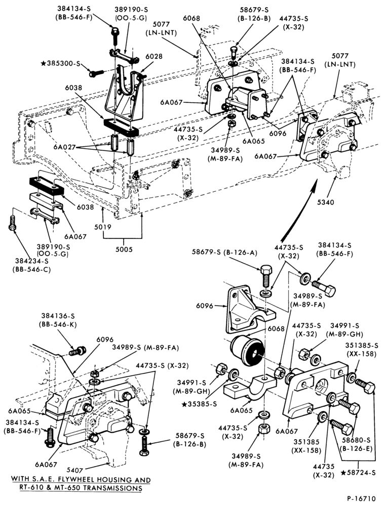 Схема 8 CYL. 7.8L AND 8.8L (477 AND 534 C.I.D.) GAS-(front and rear)-L-LN-LNT-LT- LTS800/900
