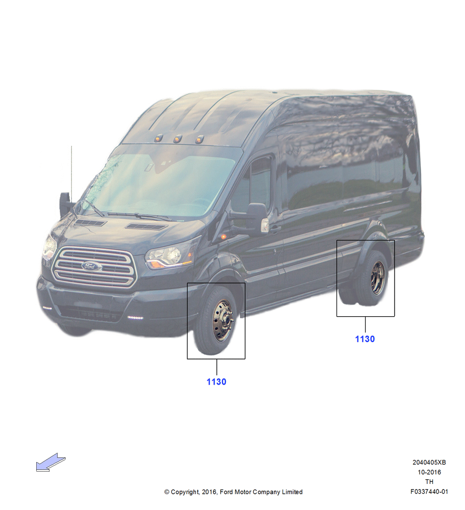 Схема Колёса, Accessory - Wheel Liners; 21.04.2014