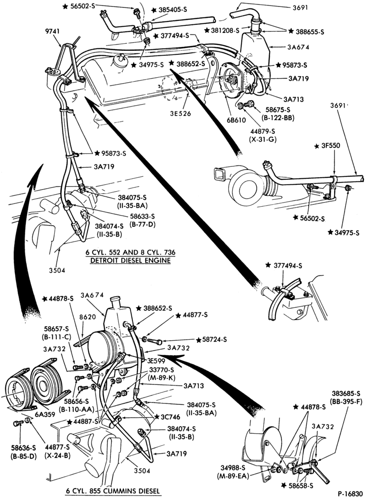 Схема BATTERY CARRIERS-L-LN-LNT-LT800/900-diesel-(3 or 4 - 12 volt 78, 80 or 93 amp. batteries)- fuel tank mounted