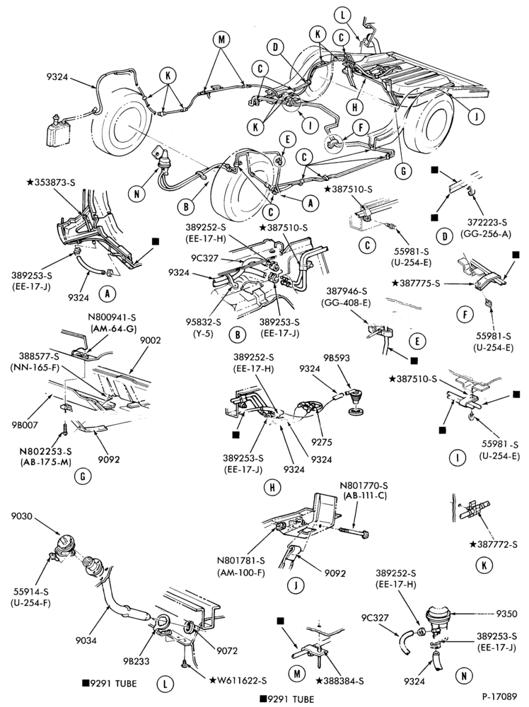 Схема 6 CYL. 3.3L (200 C.I.D.)-Fuel system