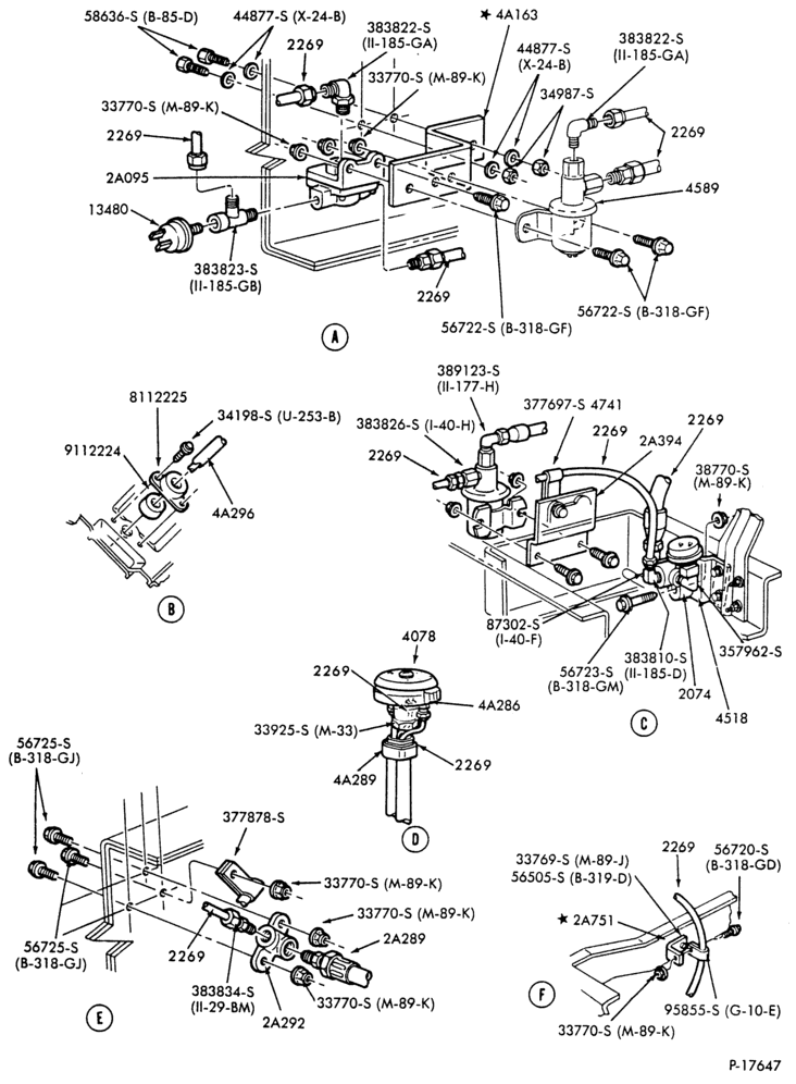 Схема SHIFT SYSTEM-(1983/)-Page B-CT800/900
