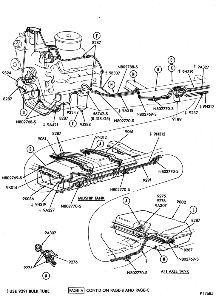 Схема 8 CYL. 6.9L (420 C.I.D.)-DIESEL-Page A - Page B