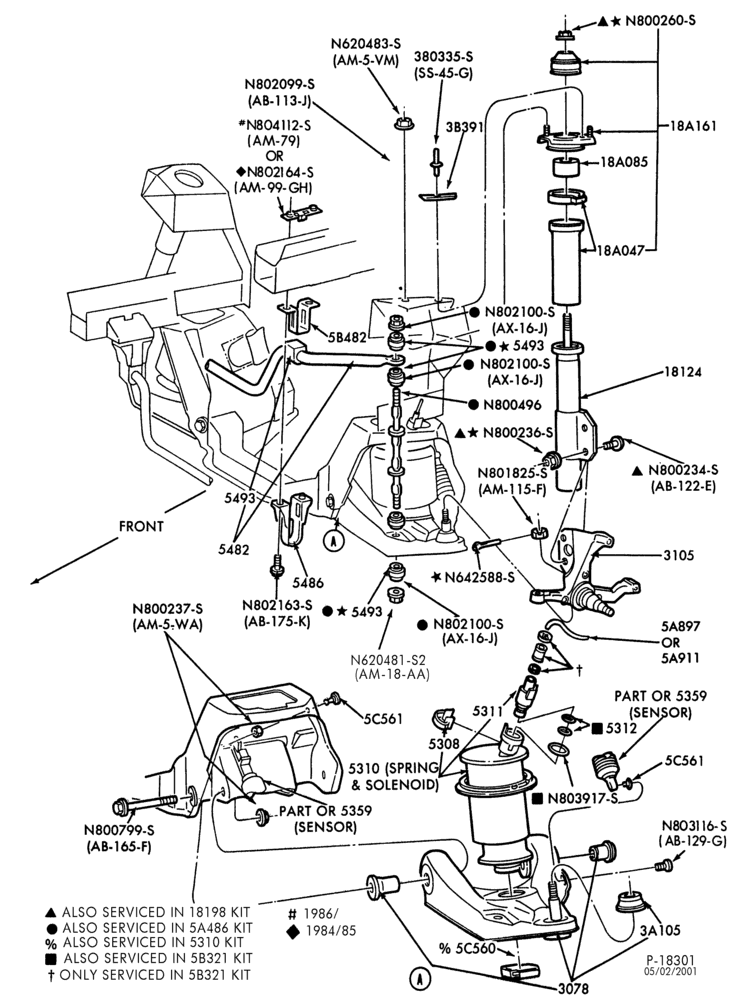 Схема FRAME-FRONT STABILIZER
