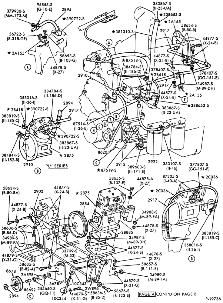 Схема BRAKE SYSTEMS - AIR-474 (7.8L) diesel- Page A-B600/700