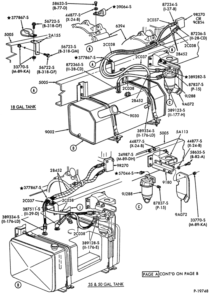 Схема 6 CYL. 6.6L (401 C.I.D.) AND 7.8L (474 C.I.D.) DIESEL-F-FT600/900-Page-A