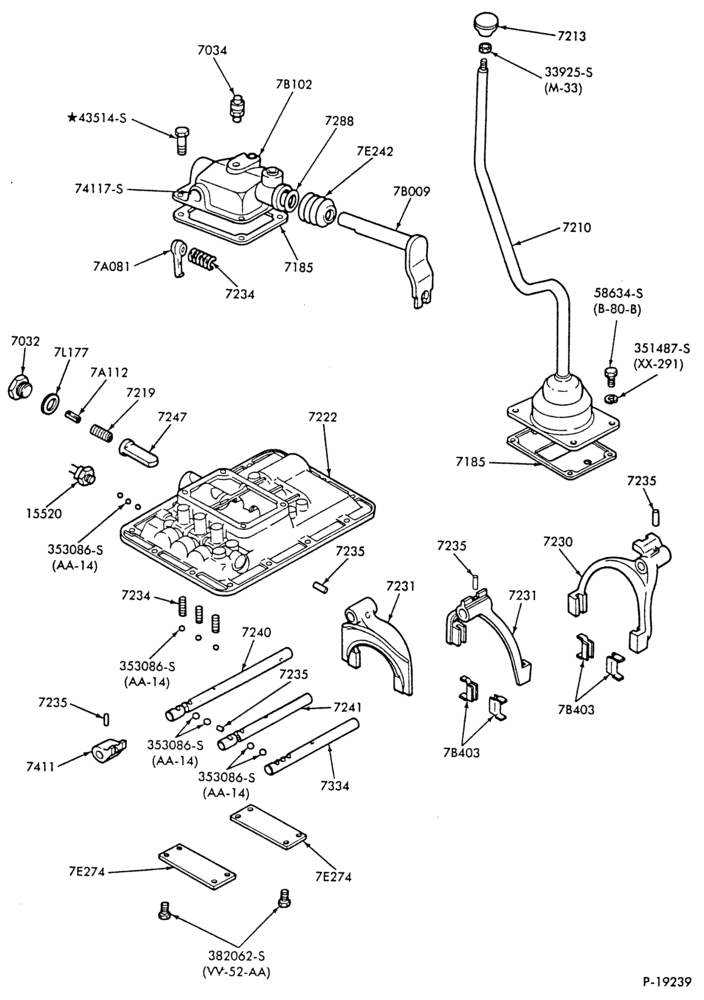 Схема EXTERNAL PARTS-(1987/) - Clark CF450 and CF455 Series-F-FT600/900