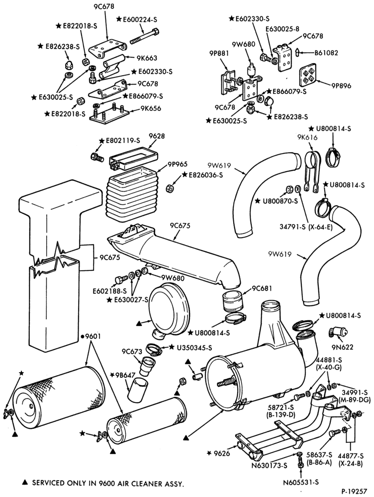 Схема 6 CYL. 6.6L (401 C.I.D.) AND 7.8L (474 C.I.D.) DIESEL-(dry type) CF-CFT600/800(1986)