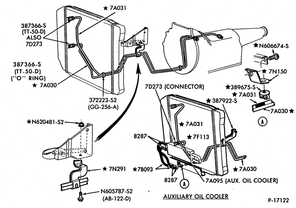 Схема C5 TYPE TRANSMISSION-Oil cooling system-B,R