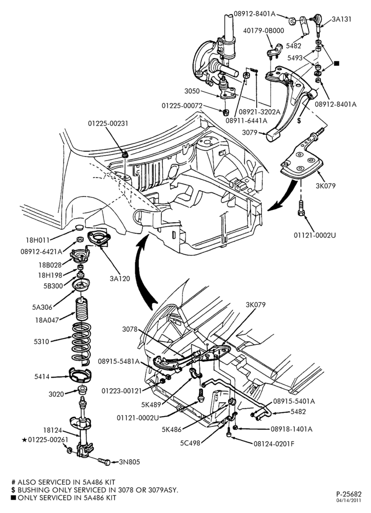 Схема FRONT SUSPENSION-Details-DM