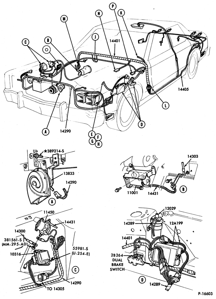 Схема ELECTRICAL SYSTEMS-Wiring system (Page A)