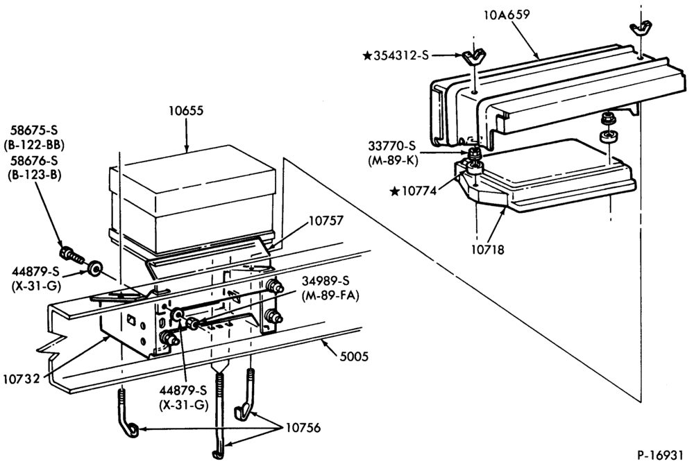 Схема BATTERY CARRIERS-L-LN-LNT-LT-LTS600/900-gas-(1-12 volt 45 or 63 amp. battery)